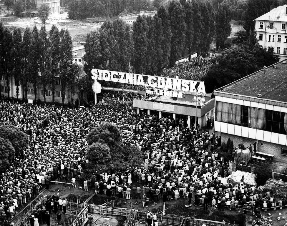 Zenon Mirota, Štrajk v lodenici v Gdansku, august 1980. Európske centrum Solidarity